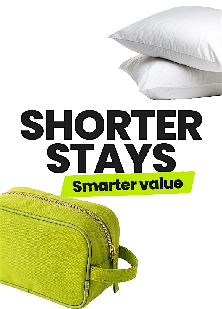Green toiletries bag